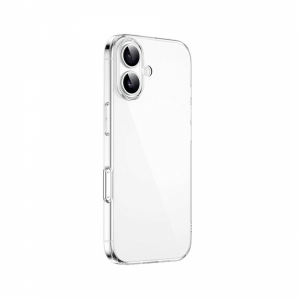Силиконовая накладка VERRATON совместимая с iPhone 17 прозрачная техпак