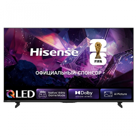 Телевизор Hisense 75" 75E7S PRO (2026) 4K UHD QLED Smart TV 144 Гц EAC (гарантия Hisense)