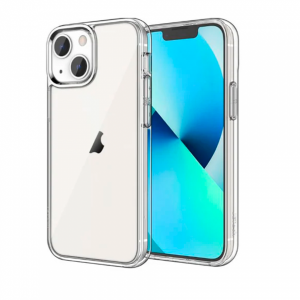 Силиконовая накладка Partner совместимая с iPhone 14 прозрачная
