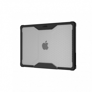Пластиковый чехол UAG PLYO совместимый с Macbook Pro 14 (M1/M2/M3/M4 2021-2024) прозрачный черный кант