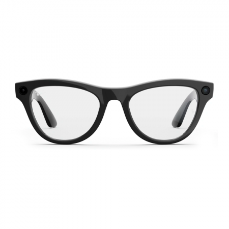 RayBan Meta Skyler gen 2 RW4014 S52 Shiny black/Transitions Amethust (глянцевая черная рамка , прозрачные аметистовые линзы) фотохромные линзы - фото 2