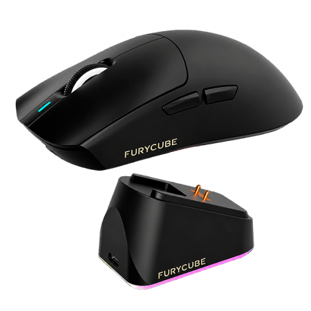 Беспроводная игровая Bluetooth мышь Furucube G16 Pro черная