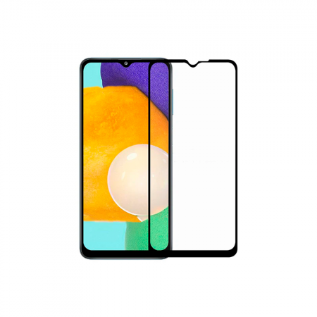 Защитное стекло Cabal Premium совместимое с Samsung Galaxy A 16 полноэкранное черное