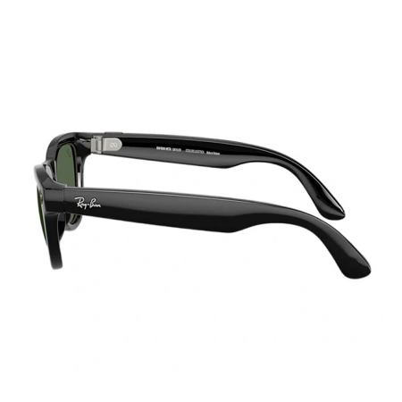 RayBan Meta Skyler gen 2 RW4014 S52 Shiny black/G15 Green (глянцевая черная рамка , зеленые линзы)  - фото 3