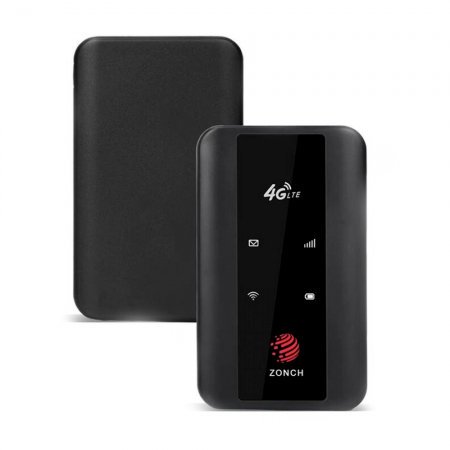 Мобильный WiFi роутер Zonch E190 Ultra 4G LTE 150Mbps/Wi-Fi 300Mbps черный