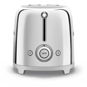 Тостер SMEG TSF01SSEU, 2 ломтика, цвет нержавеющая сталь