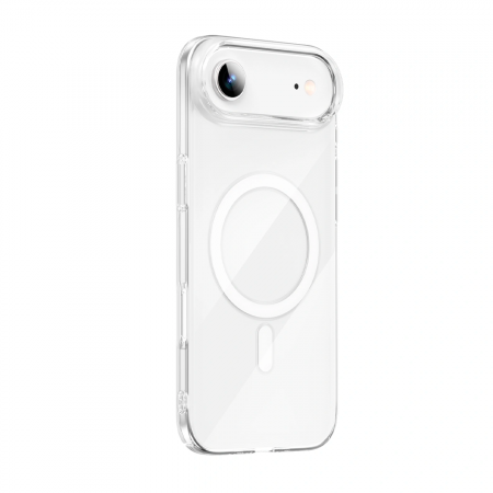Пластиковая накладка WIWU iNvisible Pro с MagSafe совместимая с iPhone 17 Air прозрачная - фото 3