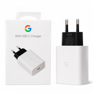 Cетевое зарядное устройство Google 30W Type-C белое EU
