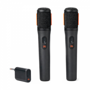 Беспроводной микрофон JBL PartyBox Wireless Mic (2 шт.) черный (Китай)