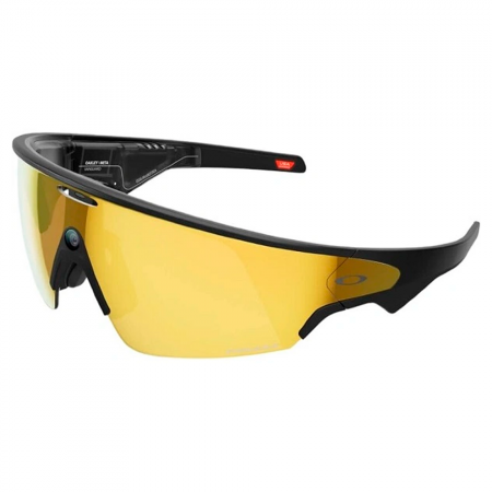 Солнцезащитные очки Oakley Meta Vanguard S52 Black Prizm 24K (Черная оправа,золотистые линзы) - фото 2