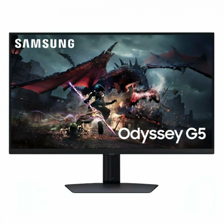 Монитор Samsung 27" LS27DG500EIXCI 2560x1440, IPS, 180Гц, 1хHDMI, 1хDP AMD FreeSync EAC