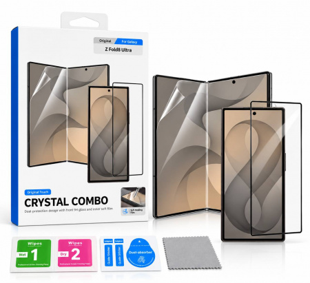 Защитное стекло+пленка Keephone Crystal Combo совместимое с Samsung Galaxy Z Fold 8 Ultra