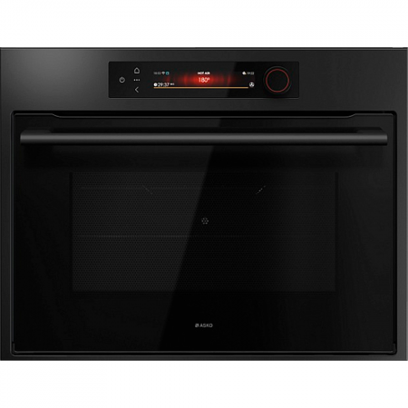 Встраиваемый духовой шкаф ASKO OCM64GSH с СВЧ, 45 см, 50 л, графит