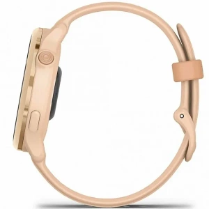 Умные часы Garmin Vivoactive 6 Metallic Pink Dawn with Pink Dawn Silicone (010-02985-43)