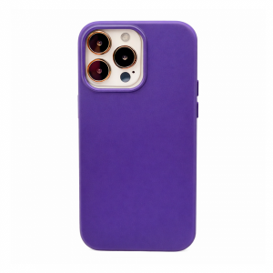 Силиконовая накладка совместимая с iPhone 14 Pro (SC) фиолетовая Partner