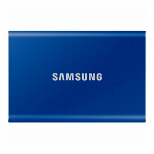 Внешний SSD Samsung 1TB  (MU-PC1T0H/WW) T7 Type-C /USB 3.2 Gen2/1050Mb/s синий