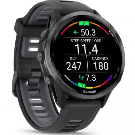 Умные Часы Garmin Forerunner 970 AMOLED черный с черный ремешком (010-02969-60) (Тайвань) - фото 2