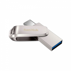 Флеш-накопитель SanDisk Ulta Dual Drive USB-Type-C 512Gb серебро
