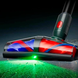 Вертикальный пылесос Dyson V10 Konical 55-A Black (черный) (3 насадки) (вилка EAC)