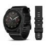 Умные часы Gаrmin ТACTIX 8 51мм Elite Sоlar Sаpрhirе DLC titanium with black silicone band (чеpный титан с черным ремешком) (010-03407-10)