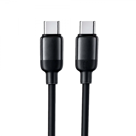 Кабель JoyRoom Type-C/Type-C S-A62 60W 1.2м черный