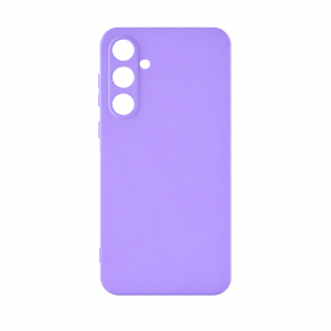 Накладка Silicone Case совместимая с Samsung S25 Plus/S24 Plus лавандовая (SC)