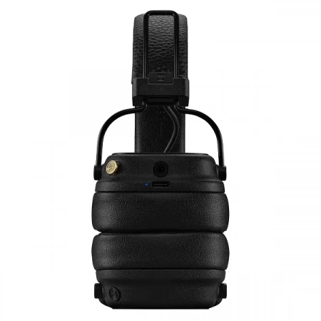 Беспроводные полноразмерные наушники Marshall Major V Black (черные) ЕАС - фото 4