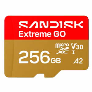 Карта памяти SanDisk Extreme GO Micro SD 256GB A2 V30 240/160MB/S 4K