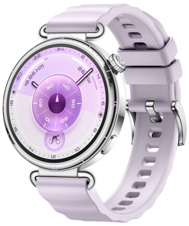 Смарт-часы Huawei Watch GT 6 (KSU-B19) 41mm (сиреневый) сиреневый ремешок из фторэластомера EAC