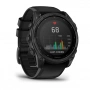 Умные часы Gаrmin ТACTIX 8 51мм Elite Sоlar Sаpрhirе DLC titanium with black silicone band (чеpный титан с черным ремешком) (010-03407-10)