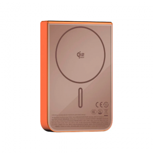 Внешний аккумулятор Momax S.Pass Ultra Slim с MagSafe 10000 mAh оранжевый CCC
