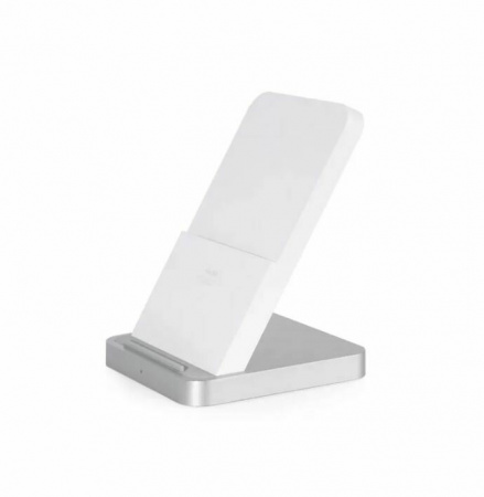 Беспроводное зарядное устройство Ксиаоми Vertical Air-Cooled Wireless Charger 30W белый