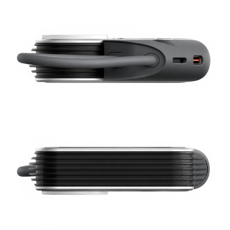 Внешний аккумулятор Aulumu M10 10000 mAh серебро - фото 4