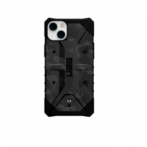 Противоударная пластиковая накладка UAG PATFINDER совместимая с iPhone 14 Plus черный комуфляж