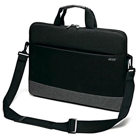 Сумка для ноутбука 15.6" Acer LS series OBG202 черный/серый полиэстер - фото 3