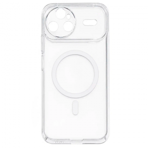 Противоударная накладка Cabal Premium Clear Case c MagSafe для Huawei Nova 15 Pro прозрачная