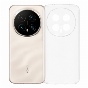 Силиконовая накладка Partner совместимая с Honor Magic8 Pro прозрачная