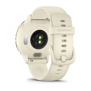 Умные часы Garmin Vivoactive 6 AMOLED Lunar Gold with Bone Band (лунное золото/слоновая кость) (010-02985-41)