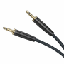 Кабель Borofone 3,5mm/3.5mm 1м черный