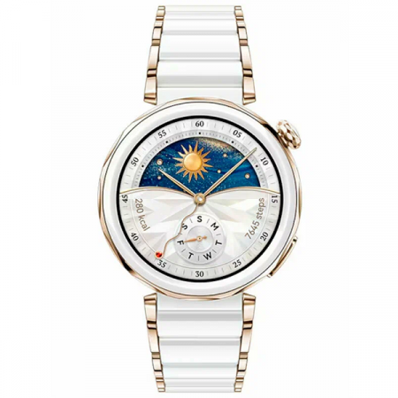 Смарт-часы Huawei Watch GT 5 Pro (JNA-B29) White Ceramic (белый,ремешок керамика) EAC - фото 2