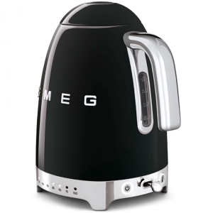 Электрический чайник SMEG KLF04BLEU, 1,7 л, цвет черный