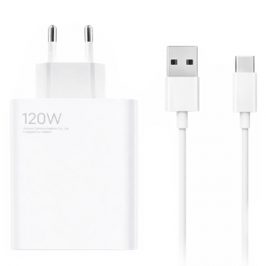 Комплект зарядное устройство и интерфейсный кабель Ксиаоми 120W Charging Combo (Type-A) LB