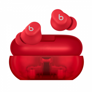Беспроводные наушники Beats Solo Buds Прозрачный красный