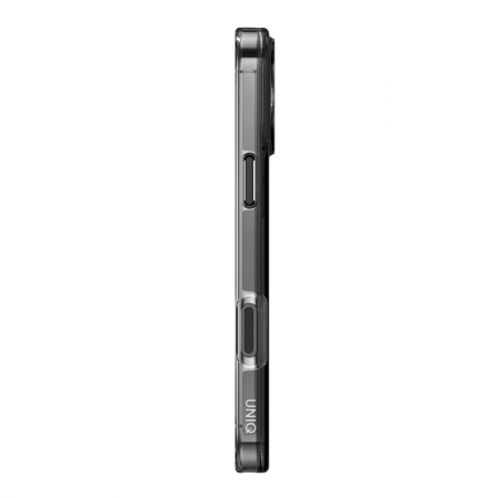 Пластиковая накладка Uniq Clario с Magsafe совместимая с 17 Pro Max черная - фото 4