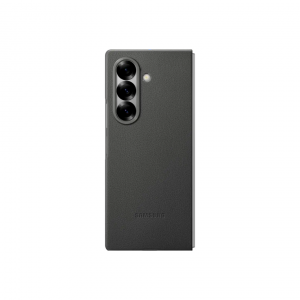 Кожаная накладка Kindsuit Case совместимая с Samsung Galaxy Z Fold 7 серая LB