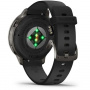 Умные часы Garmin Venu 4 41mm черный с черным силиконовым ремешком (010-03013-42)