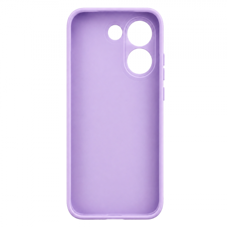 Накладка Silicone Case совместимая с ПОКО X8 Pro (SC) лавандовая - фото 2