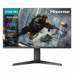 Монитор Hisense 27" 27G6K-Pro 560x1440, IPS, 240Гц, 2хHDMI, 1хDPAMD FreeSync EAC