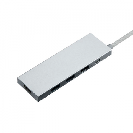USB-хаб Ксиаоми 5 в 1 3USB/1USB-C/HDMI (XMDS05YM) белый - фото 2