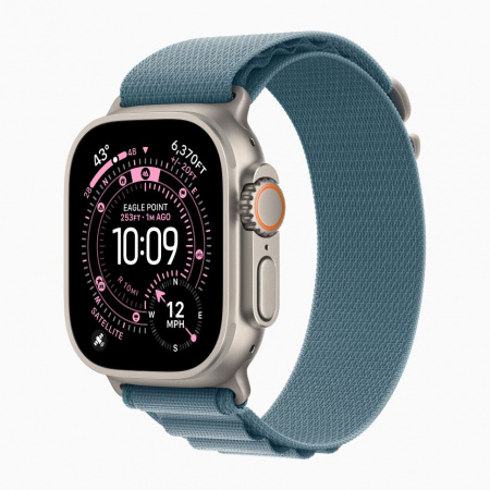 Apple watch Ultra 3 49 Natural Ti Light Blue Alp Lp L MEWP4
